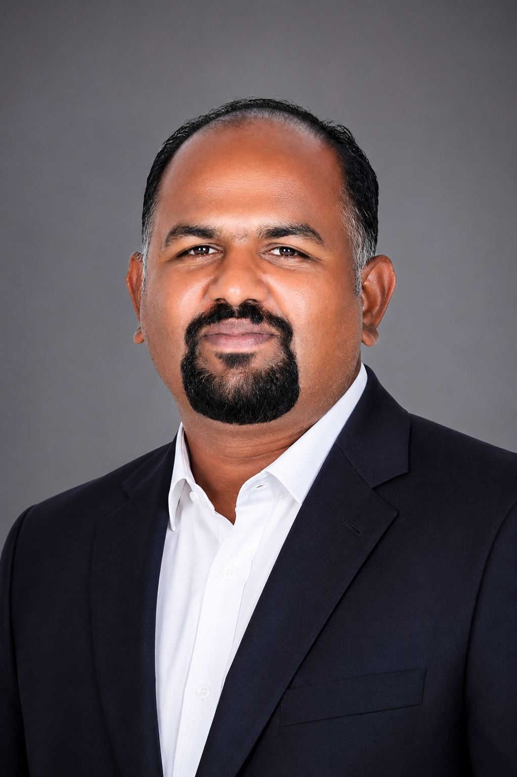 Portrait placeholder for Mr. Boopathi, Managing Director.